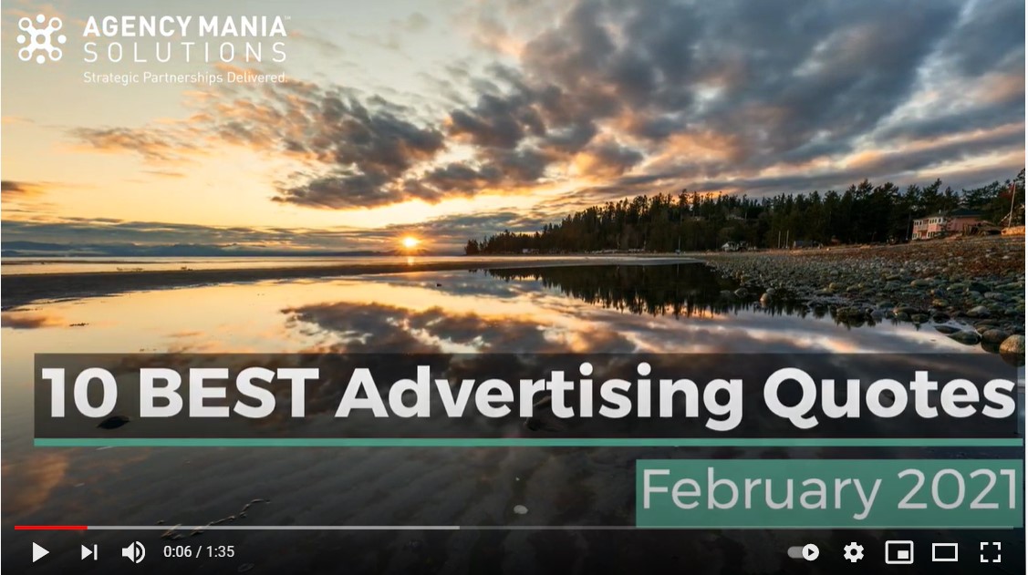 Advertising Sign Quotes 10 Best Advertising Quotes of February 2021 - Agency Mania