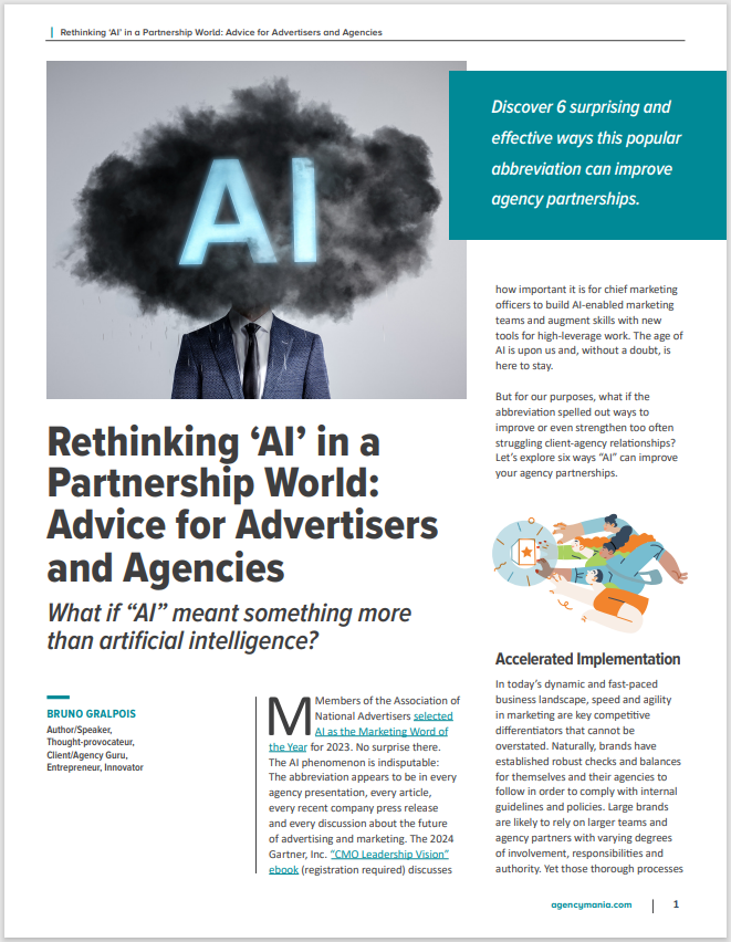 Rethinking AI in a Partnership World Article Cover