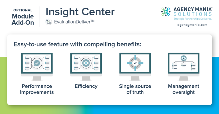 Agency Mania Solutions Optional Module Add on Insight Center