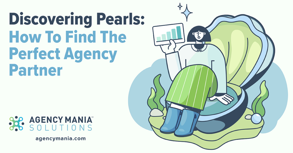 Agency Mania Solutions Pearl social graphic