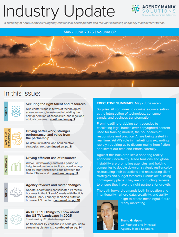 Agency Mania Solutions Industry Update v82 Cover
